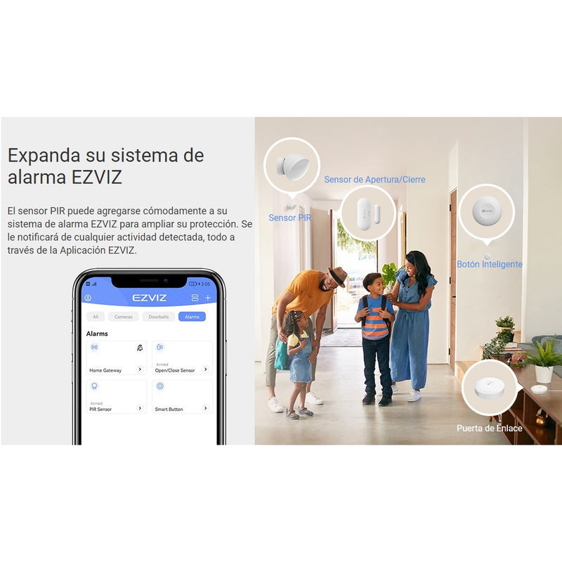 Sensor de movimiento infrarrojo