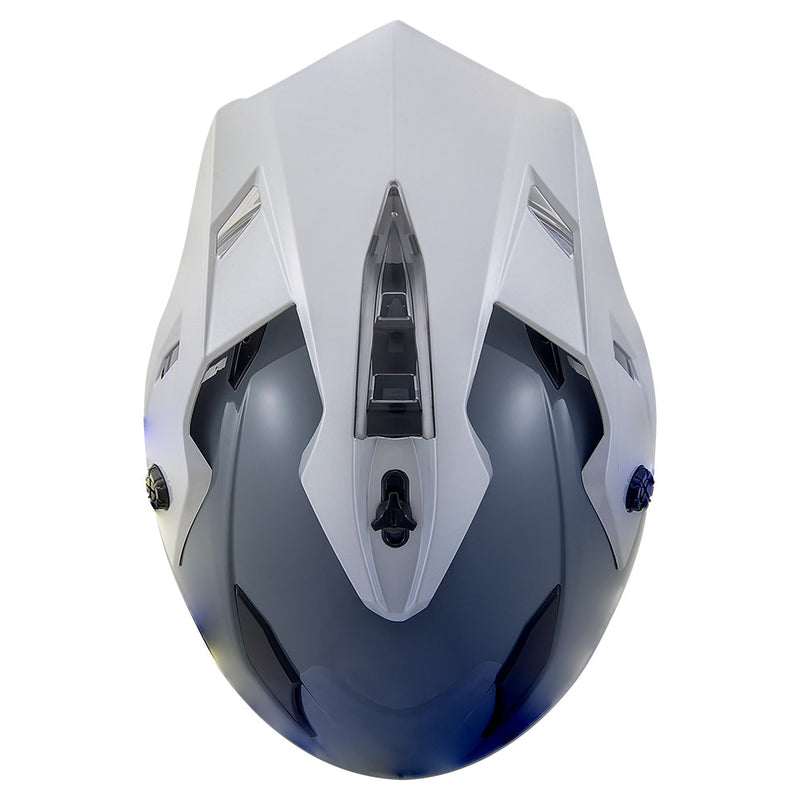 Casco PARA MOTO BX31 Benelli Rojo/Gris Talla XXL