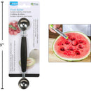 Luciano 7.25 "L Cortador De Frutas En Bolas Redondas, Tarjeta Para Empatar