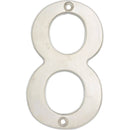 Numero 8 Slim 4" Cromo Satinado Lock