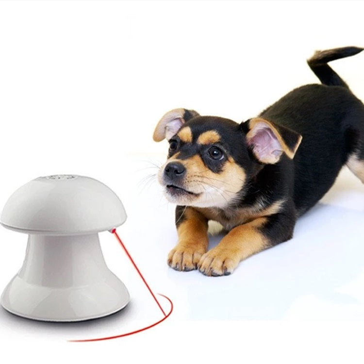 Juguete para mascota con luz laser. Color Blanco.