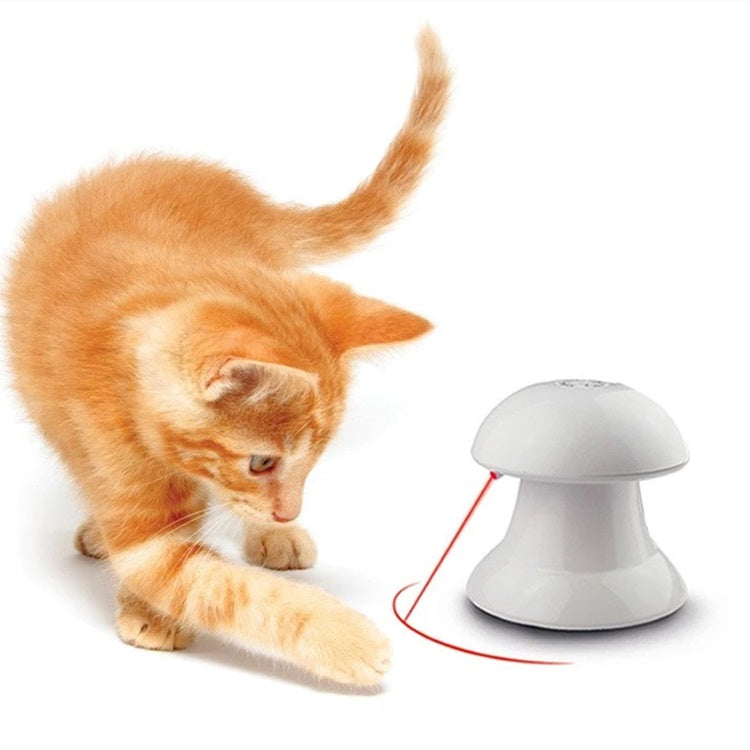 Juguete para mascota con luz laser. Color Blanco.