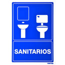 Letrero "Sanitarios" Surtek