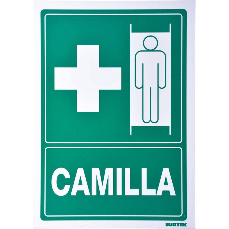 Letrero "Camilla" Surtek