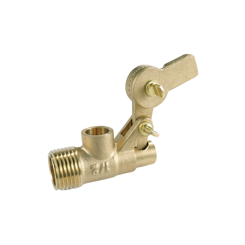 Válvula De Bola Flotante 1/2" Para Tanque Alto. Control Automático De Agua. Válvula Para Cisterna Con Flotador.