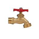 Llave De Agua Con Rosca Para Manguera 1/2" y 3/4" Cuerpo De Latón. Uso En Jardín Y Tomas De Agua.