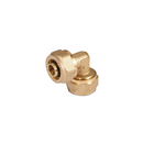 Codo De Compresión 90° 1/2" (16 mm x 16 mm) En Latón. Conector Para Agua y Gas.