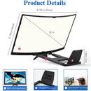 Amplificador de Pantalla de Celular, curva 3D, Full HD. Tamaño 12” Pulg.