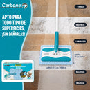 Repuesto Paños Barredores Secos Carbone Clean Freak para Trapeador Clipmaster Pro con Mopa. Pack de 14 Paños Atrapa Polvo y Pelos de Mascotas. Compatible con UN-C030.