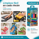 Paños de Microfibra 30x30cm para limpieza. Toallas Multiuso Lavables, Reutilizables y Absorbentes (Pack de 50 unidades). Clean Freak
