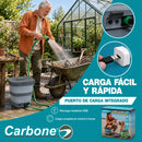 Lavadora a Presión Portátil Plegable de 15L. Cubeta cubo agua Inalámbrica con Batería Recargable. Hidrolavadora con Manguera Extensible.