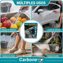 Lavadora a Presión Portátil Plegable de 8L. Inalámbrica con Batería Recargable. Cubeta cubo agua  Hidrolavadora con Manguera Extensible.