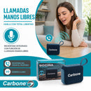 Bocina Bluetooth 5W con Alcance de 10m y  3 Horas de Reproducción. Parlante con Micrófono Manos Libres. Sistema de Conexíon Simultánea hasta 2 bocinas