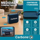 Bocina Bluetooth 5W con Alcance de 10m y  3 Horas de Reproducción. Parlante con Micrófono Manos Libres. Sistema de Conexíon Simultánea hasta 2 bocinas