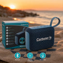 Bocina Bluetooth 5W con Alcance de 10m y  3 Horas de Reproducción. Parlante con Micrófono Manos Libres. Sistema de Conexíon Simultánea hasta 2 bocinas
