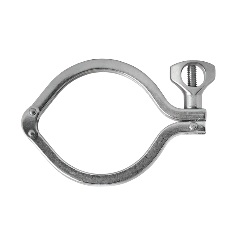 Clamp Sanitario 2" T-304 3A. Doble Pin.