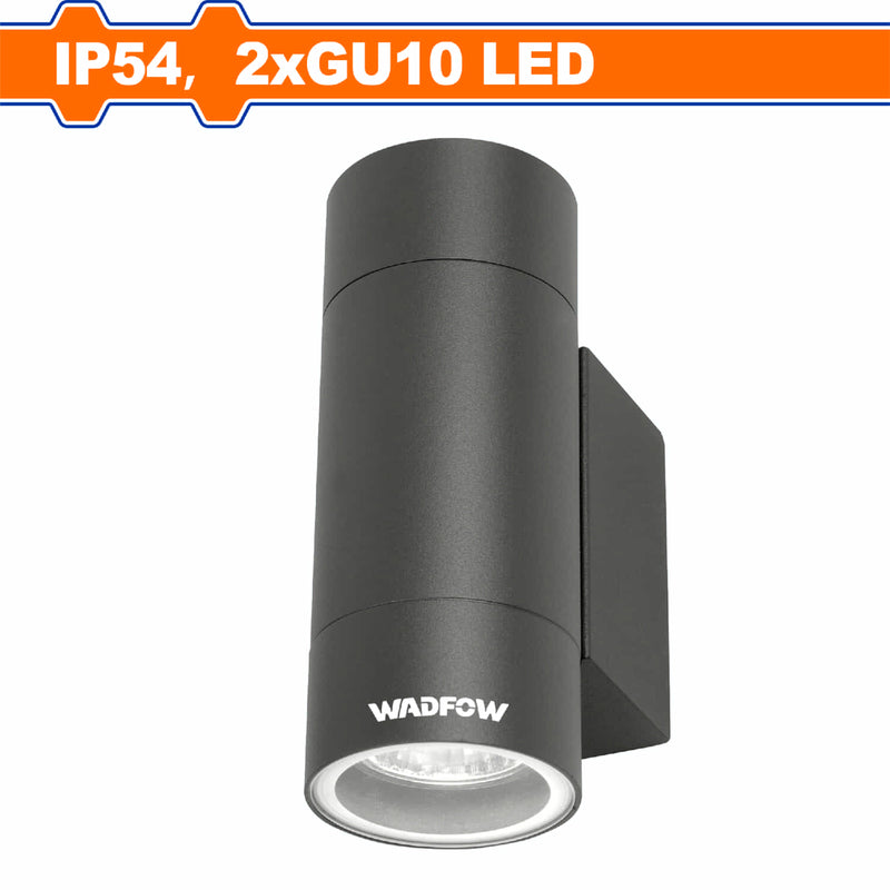 Lámpara LED de Pared IP54. 2XGU10 LED. 100~240V/50-60Hz