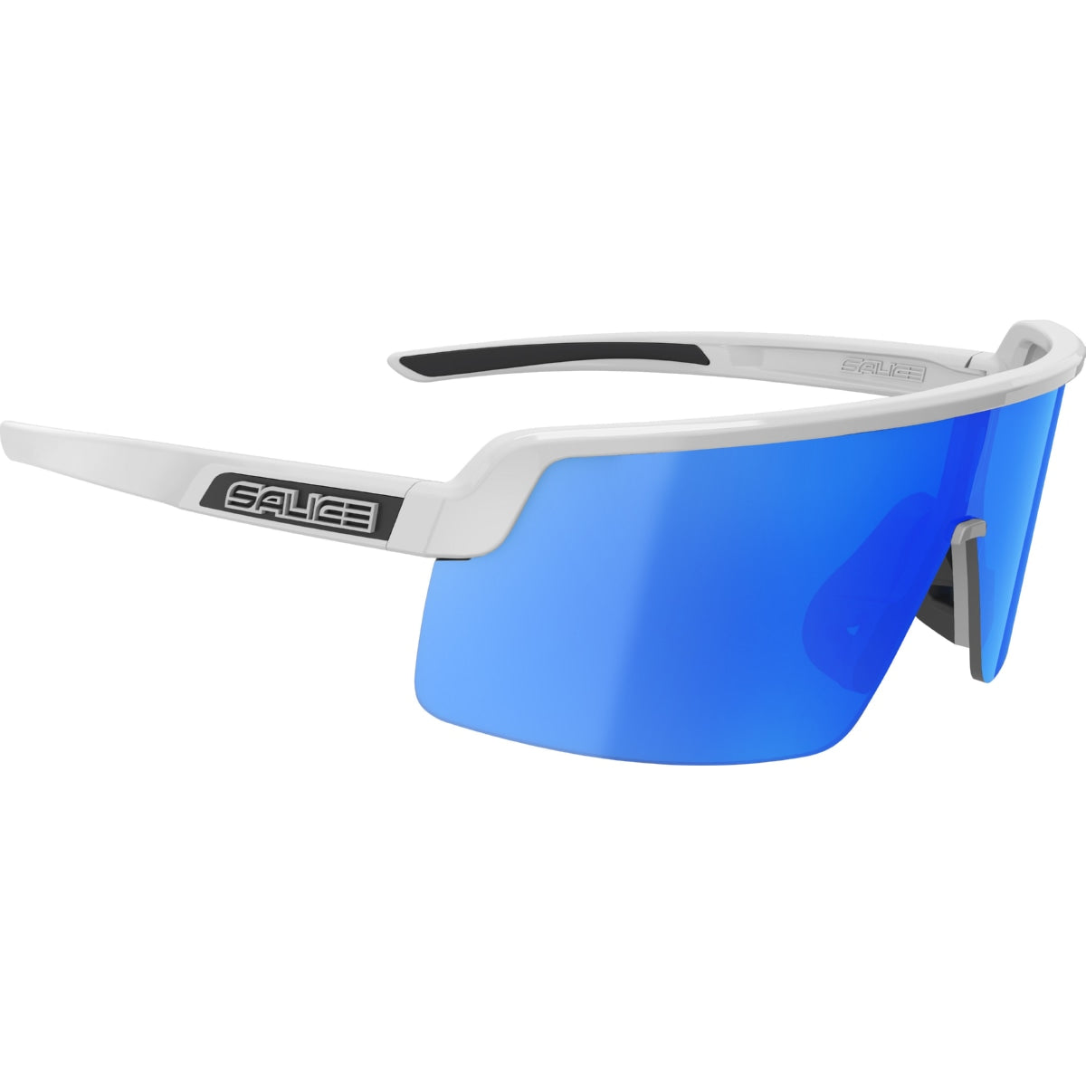 Lentes Con Diseño Aerodinámico Para Ciclismo, Color Blanco/Azul