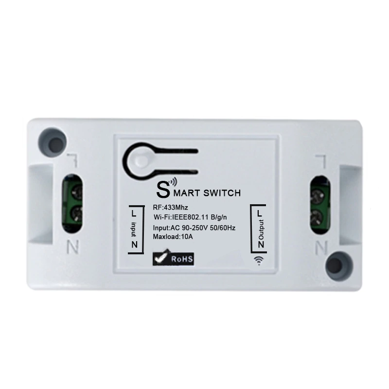 Interruptor inalambrico Inteligente remoto universal de control de iluminación Wireless Smart Switch 90-250V