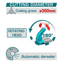 Desmalezadora Inalámbrica de Batería de Litio 20V. Desbrozadora.