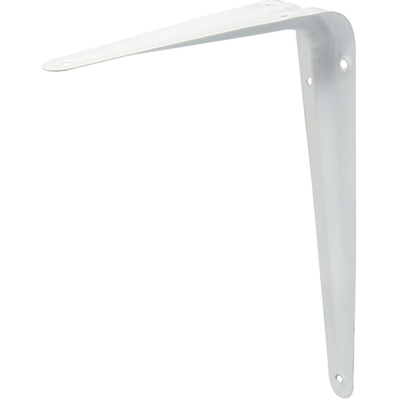 Angulos para repisas de acero, blanco Surtek