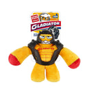 Peluche Gladiador Amarillo Muñeco Para Mascota