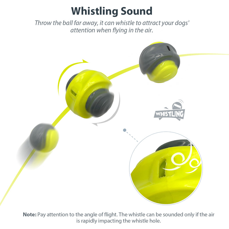 Pelota silbadora Mediana para mascota