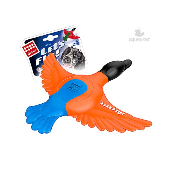 Juguete frisbee Lets fly pato para mascota