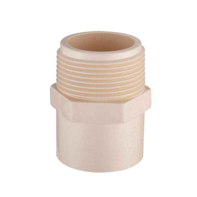 Adaptadores machos CPVC roscado.