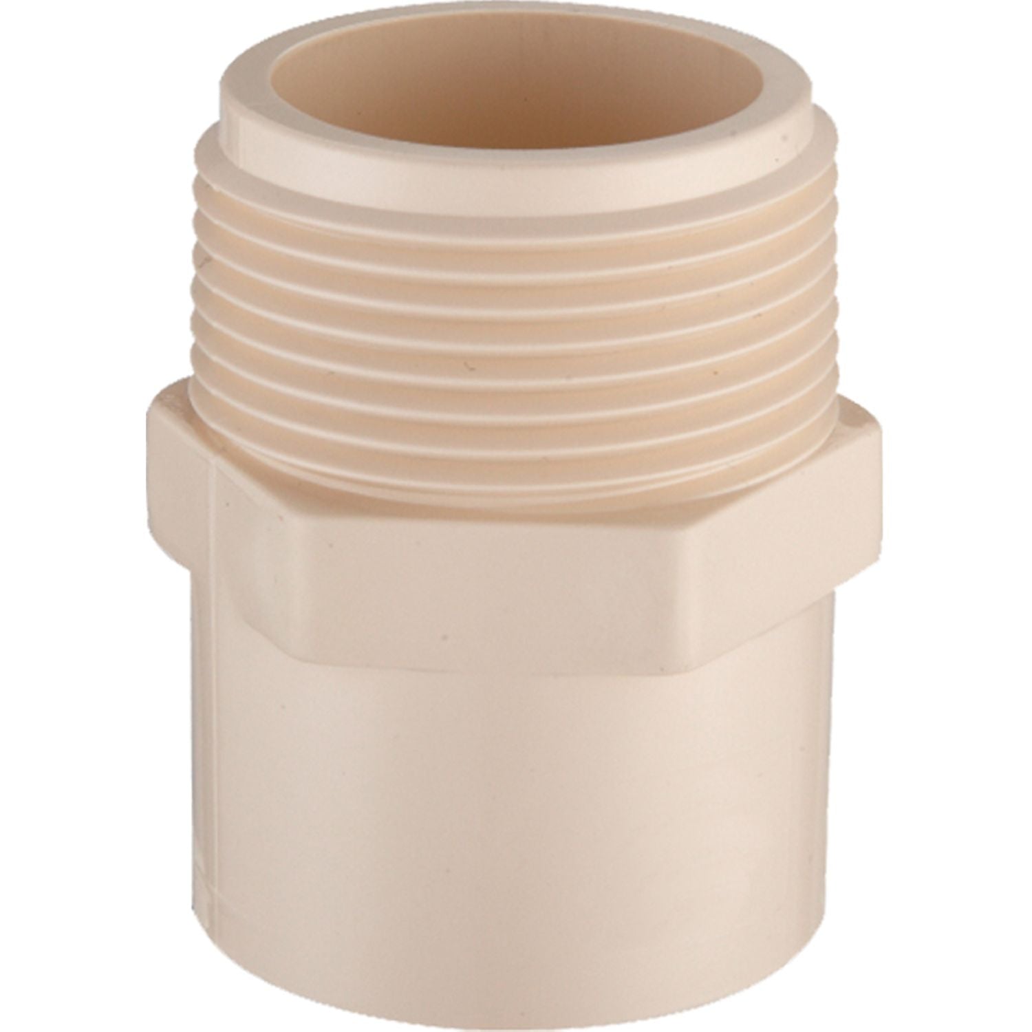 Adaptadores machos CPVC roscado.