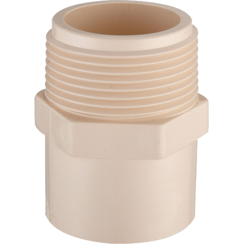 Adaptadores machos CPVC roscado.