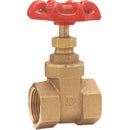 Válvula  de compuerta 1/2" de bronce roscada NPT 150 PSI