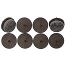Deslizadores De Fieltro Para Muebles Con Clavos (8 Piezas)