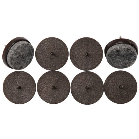 Deslizadores De Fieltro Para Muebles Con Clavos (8 Piezas)