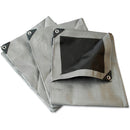 Lonas reforzadas plateadas, Surtek