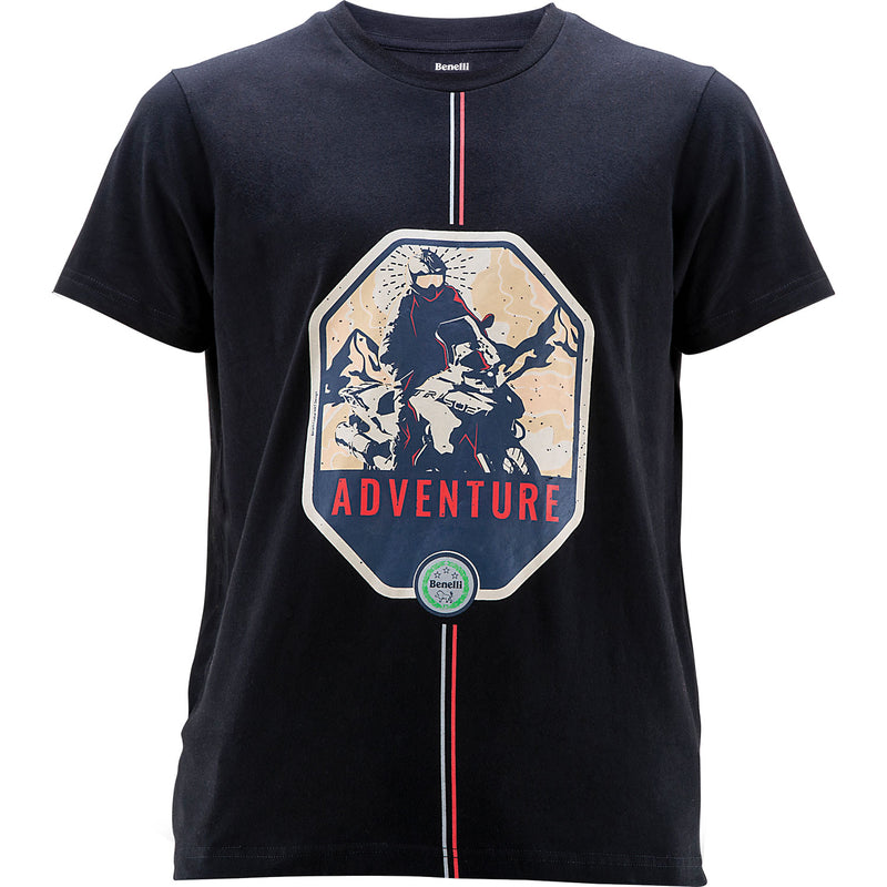 Franela benelli Adventure negra talla S