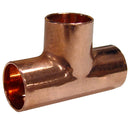 Conector T de cobre de 1/2"