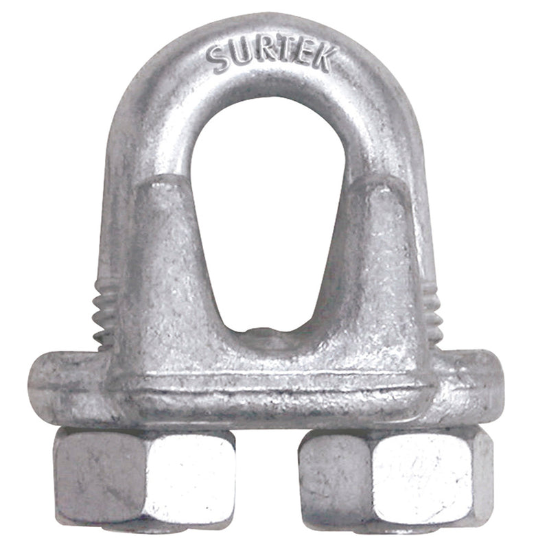 Perro acero forjado 3/8" Surtek