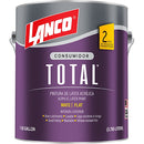 Pintura de agua Total Latex. Color melon de 1 galon Lanco