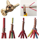 Pelacable y Conector 2en1 pelado y enrrollado automatico. Universal.  8x11x2Cm/ 3,15 x 0,79pulg.