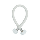 Tubo De Abasto Manguera Flexible 60Cm. Nylon Trenzado Con Tuercas Plásticas H1/2'' x H7/8''.