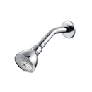 Regadera para Ducha Redonda 2½" Cromada de Alta Durabilidad con Flujo Ajustable y Diseño Elegante.