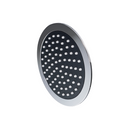 Regadera para Ducha Redonda 6" Cromada. Cabezal de Plástico ABS Resistente.
