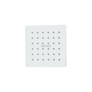 Cabezal de Ducha cuadrado 4". Regadera de Acero Inoxidable Cromada.