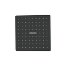 Regadera para Ducha cuadrada 8". Cabezal de Acero Inoxidable con Acabado negro Mate.