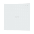 Cabezal de Ducha cuadrado 12". Regadera de Acero Inoxidable Cromada.