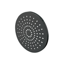 Regadera para Ducha Redonda 8" Negra. Cabezal de Plástico ABS Resistente.