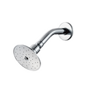 Regadera para Ducha Redonda 3½" Cromada. Cabezal con Reductor Removible para Mayor Caudal.