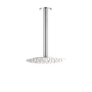 Regadera Redonda para ducha Tipo Lluvia 8". Acero Inoxidable Cromado con Brazo de Techo.
