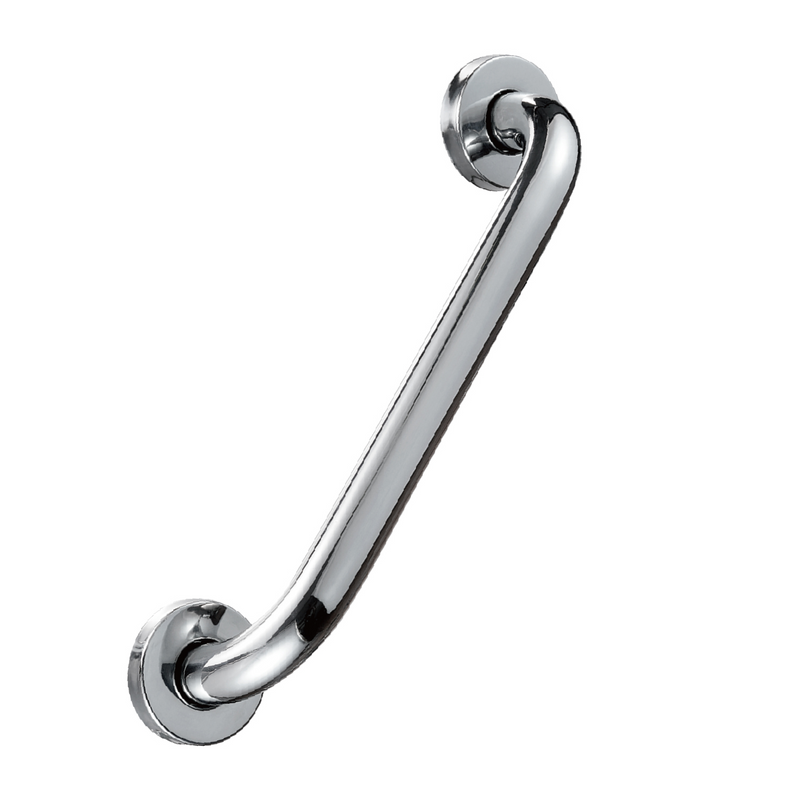 Barra de Seguridad Inoxidable para Baño 40cm Antideslizante. Seguridad para Ducha, WC y Escaleras. Barra de Apoyo y Soporte.